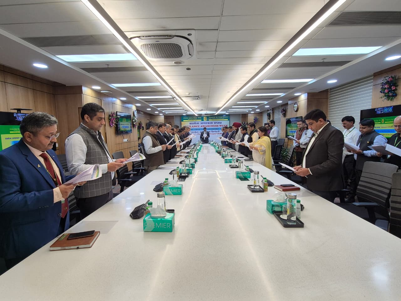 Activities at Head Office