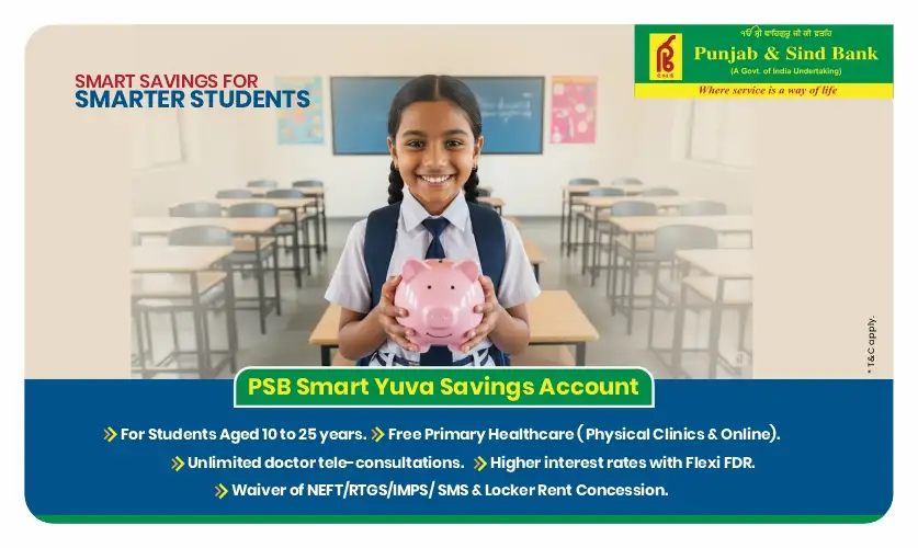 Psb Smart Yuva-Sb Account