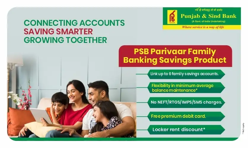 Psb Parivaar Family Banking Product